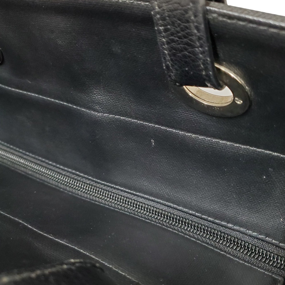 シャネル  CHANEL  パリビアリッツ  トートPM  ブラック  A34208/MA2506007