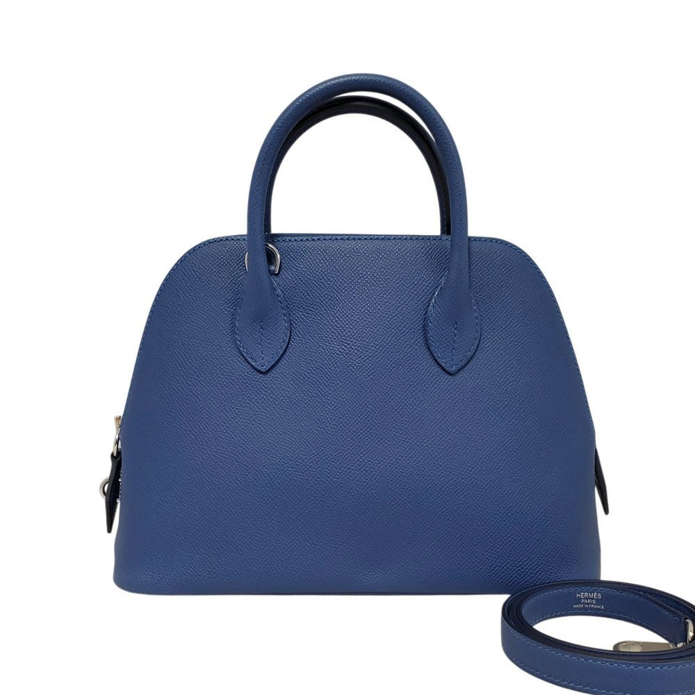 エルメス  HERMES  ボリード1923 25  エプソン  ブルータイ  SV金具  K刻印/AT260734