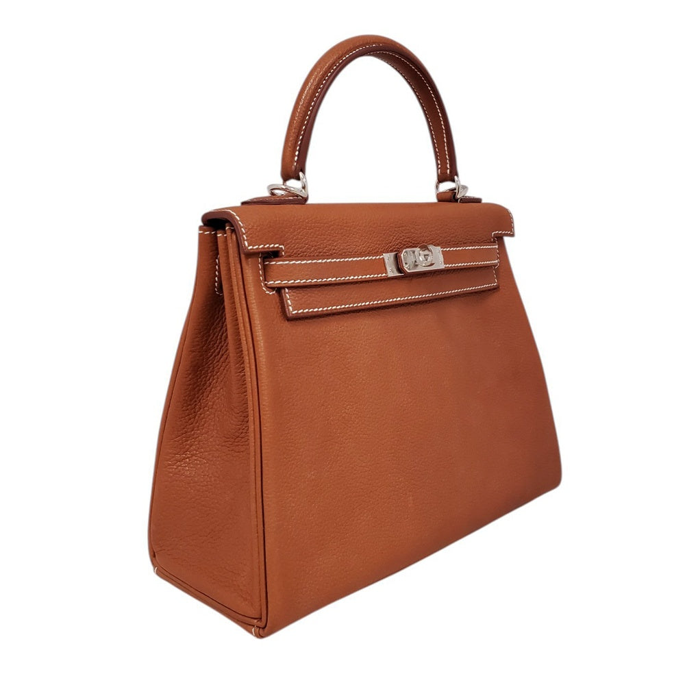 エルメス HERMES ケリー25 内縫い バレニアフォーブル フォーヴ SV金具