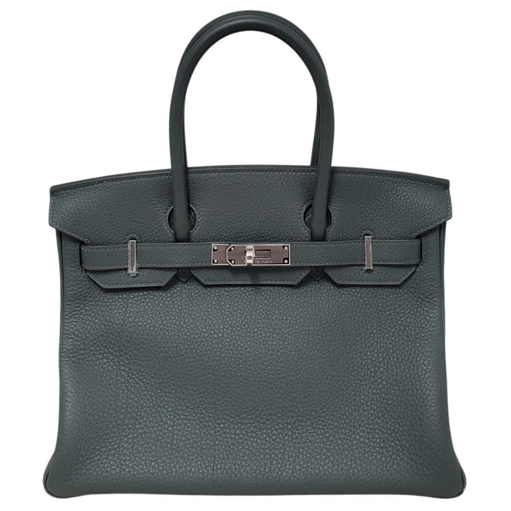 エルメス  HERMES  バーキン30  トゴ  ヴェールマングローブ  SV金具  K刻印/MA2609027