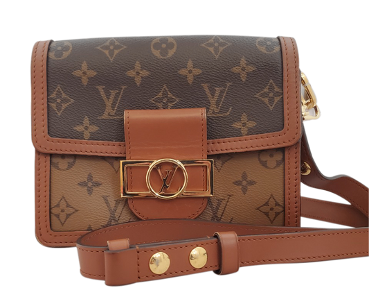 Louis Vuitton LOUIS VUITTON Monogram Reverse Dauphine MINI M45959