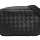 ボッテガヴェネタ	BOTTEGA  VENETA  ラムスキン  イントレチャート  カメラバッグ  ブラック
