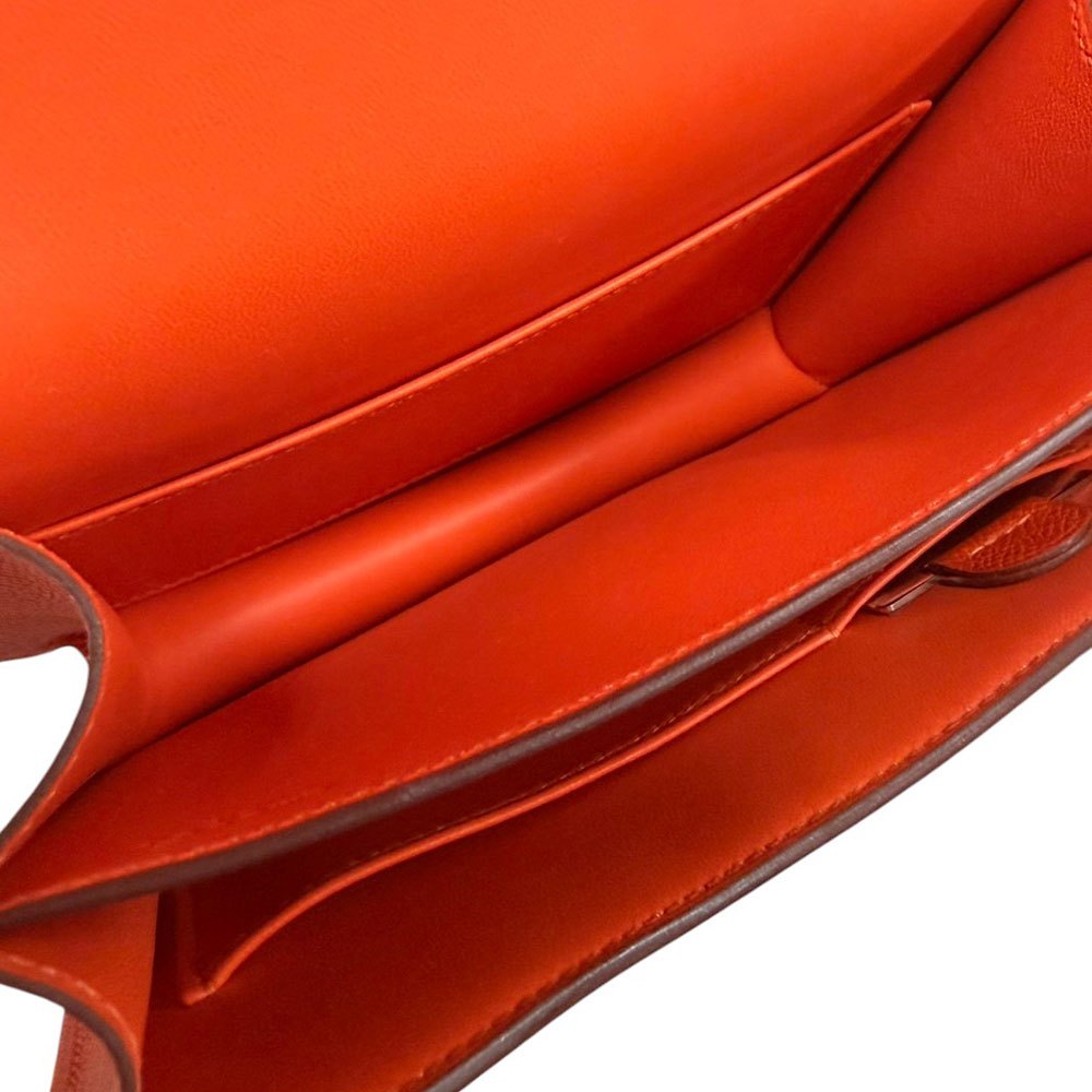 エルメス  HERMES コンスタンスⅢミニ18 フー エプソン  ミロワール  ショルダーバッグ  SV金具  G刻印/AT2608018