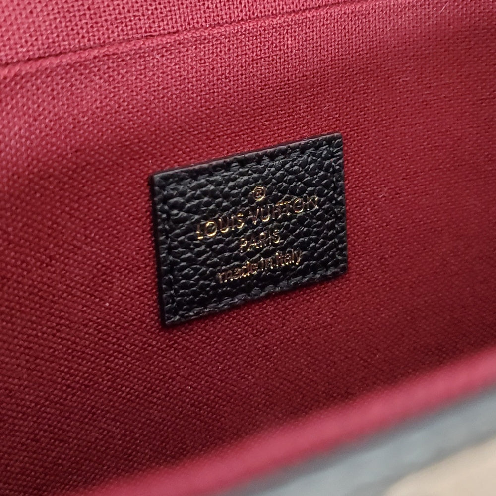 ルイヴィトン  LOUIS  VUITTON  モノグラム・アンプラント  ポシェット・フェリシー  M82479 ブラック/ベージュ/MA2512022