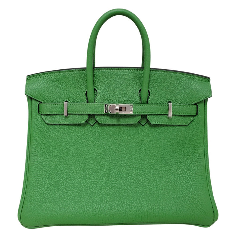 エルメス  HERMES  バーキン25  トゴ  ヴェールユッカ  SV金具  B刻印/MA2405002