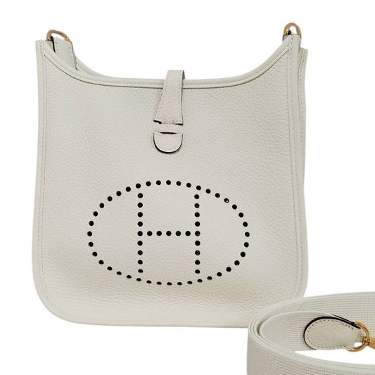 エルメス  HERMES エヴリン23 クリーム トリヨン  K刻印  G金具/AT260302
