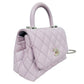 シャネル  CHANEL ココハンドルXXS ピンク キャビアスキン  ショルダーバック/PW26056