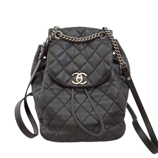 シャネル  CHANEL  ラムスキン  マトラッセ  バックパック