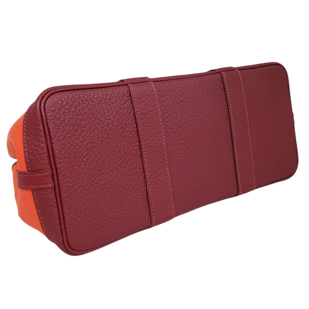 エルメス HERMES ガーデンパーティTPM トワルオフィシエ オレンジ