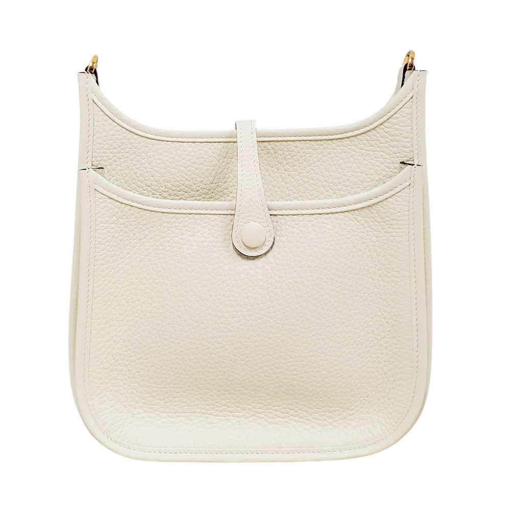 エルメス  HERMES  エヴリンⅢ23  トリヨン  クレーム  G金具  K刻印/AT260124