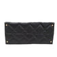 シャネル  CHANEL ブラック キャビアスキン  マトラッセ  トップハンドル  フラップ   2wayショルダーバッグ/AT260213