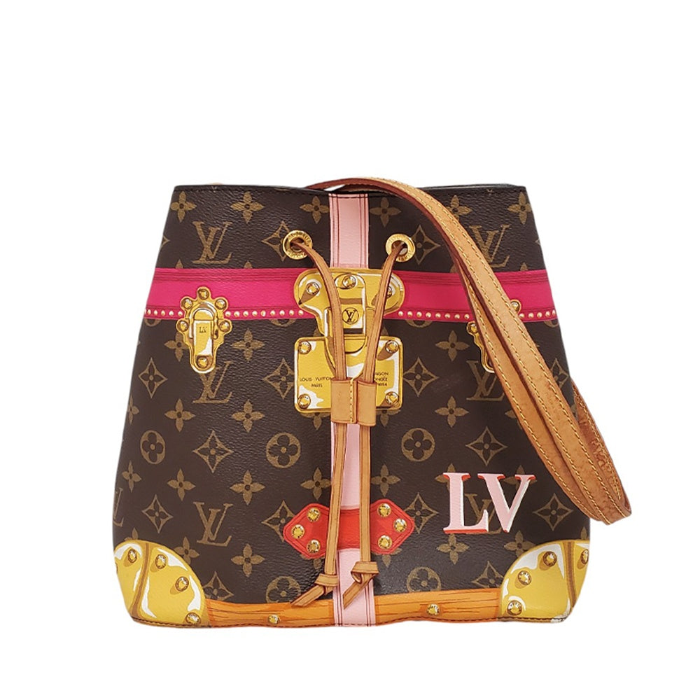 ルイヴィトン  LOUIS  VUITTON  モノグラム  ネオノエ  サマートランク  トロンプルイユ  M40649/MA2507008