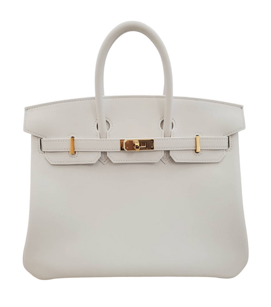 エルメス  HERMES バーキン25 ニューホワイト スイフト
