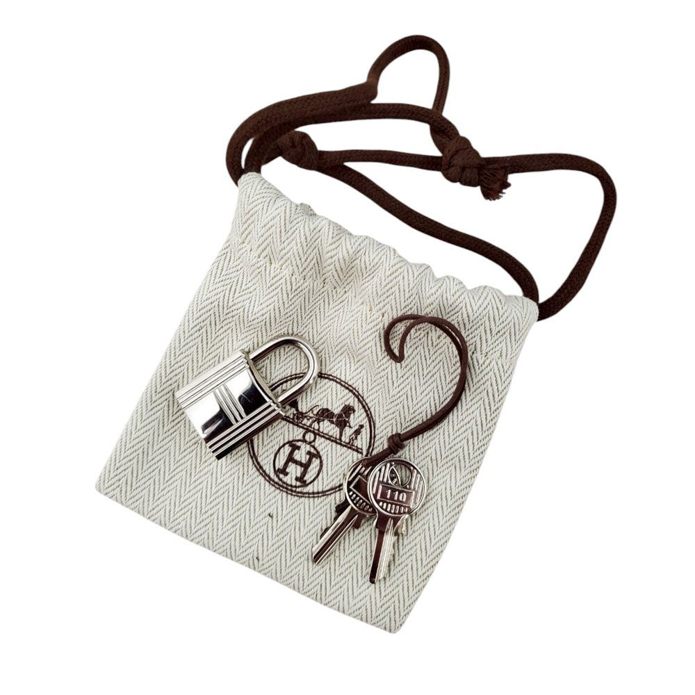 エルメス  HERMES ピコタンロックMM ノワール トリヨン  U刻印  SV金具