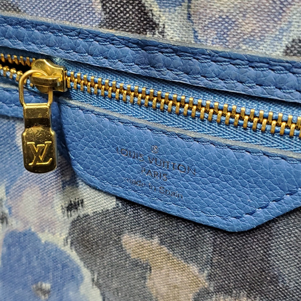 ルイヴィトン  LOUIS  VUITTON ネヴァーフルMM M40938 グランブルー モノグラム・イカットフラワー/MA2609001