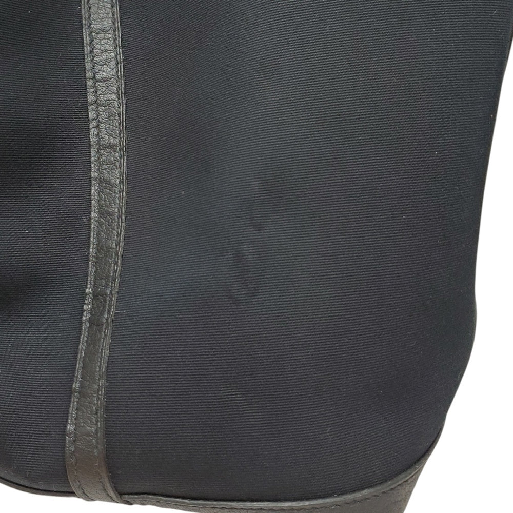 エルメス  HERMES  ガーデンパーティPM  トワル  ノワール  SV金具  □R刻印/MA2512009