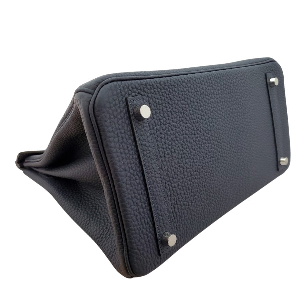 エルメス  HERMES  バーキン30  トゴ  ブルーニュイ  W刻印  SV金具/AT241024