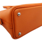 Hermes HERMES Bolide 1923 Mini Chevre Orange Mini Anne