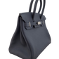 エルメス  HERMES  バーキン30  トゴ  ブルーニュイ  W刻印  SV金具