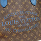 ルイヴィトン  LOUIS  VUITTON ネヴァーフルMM M40938 グランブルー モノグラム・イカットフラワー/MA2609001