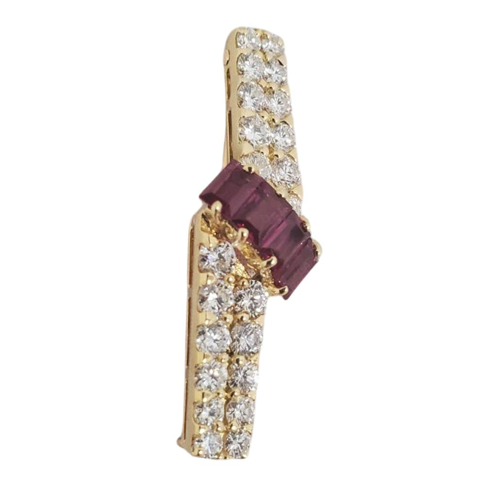 Van Cleef & Arpels   ヴァンクリーフ＆アーペル  リボンブローチ ダイヤ/ルビー/AT251229