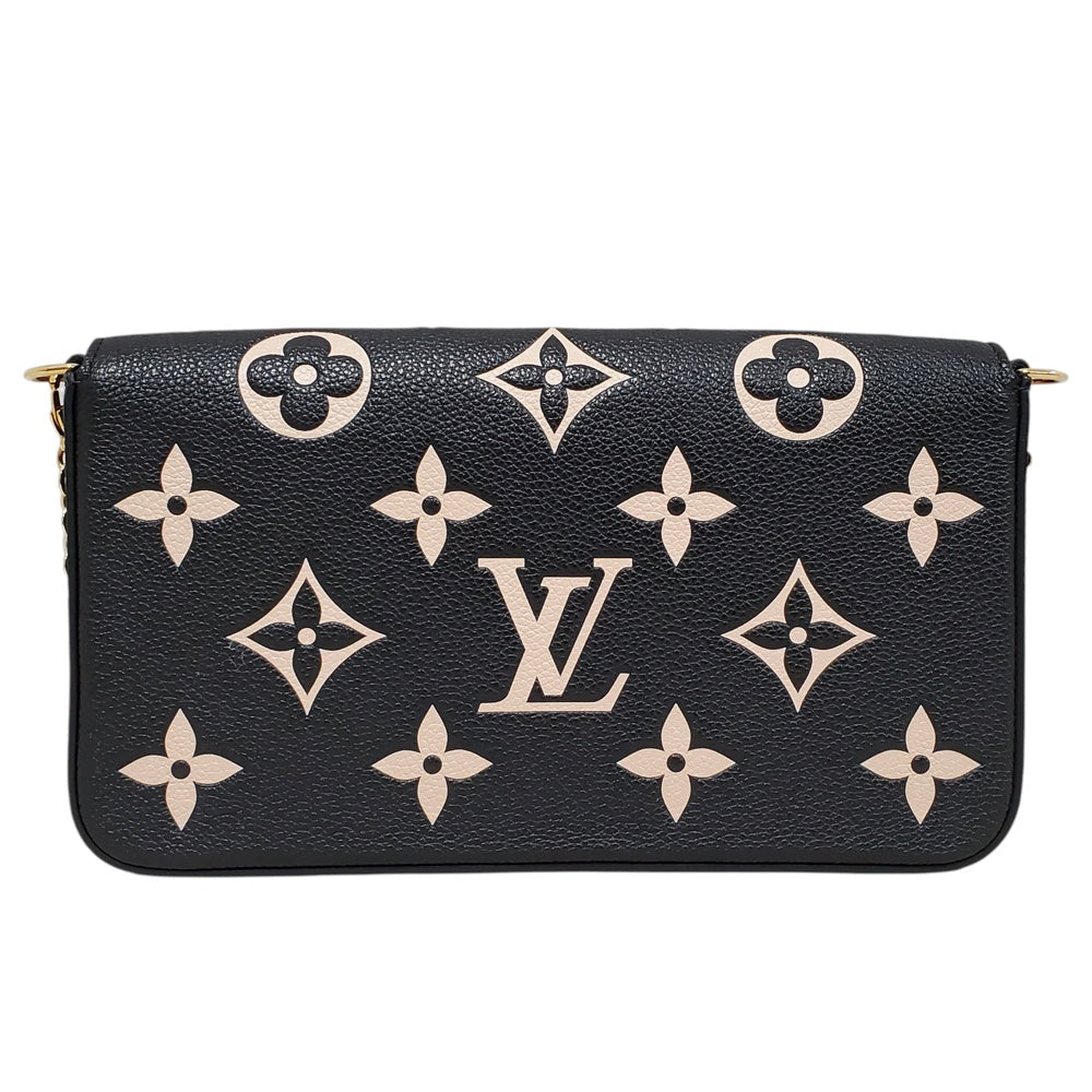 ルイヴィトン  LOUIS  VUITTON  モノグラム・アンプラント  ポシェット・フェリシー  M82479 ブラック/ベージュ/MA2512022