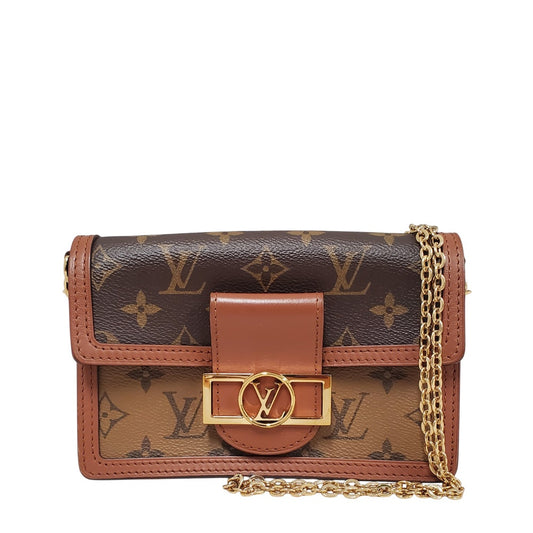 ルイヴィトン LOUIS VUITTON  モノグラム･リバース  ポルトフォイユ･ドーフィーヌ  M68746/MA2607017