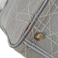 ディオール  Dior  レディディオール  D-Lite  ミディアム  ハンドバッグ  グレー/MA2502009