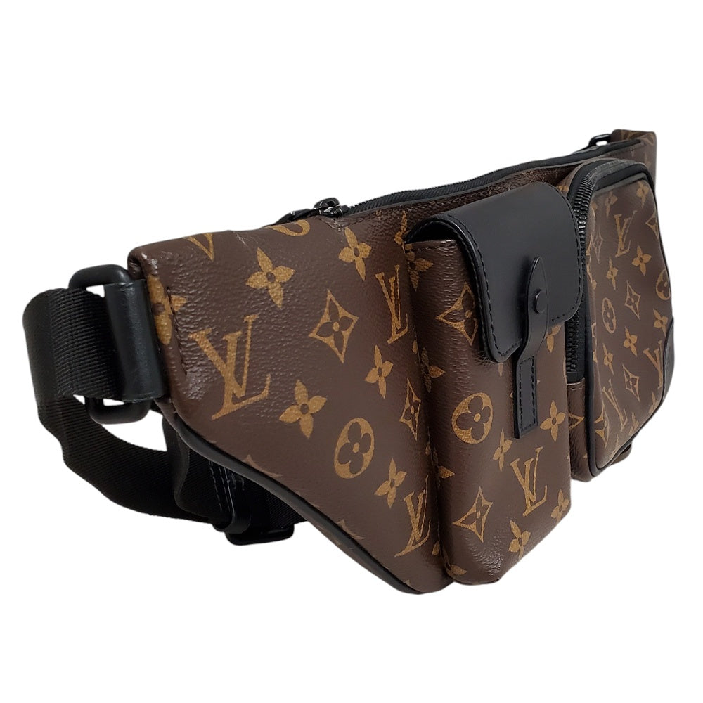 ルイヴィトン  LOUIS  VUITTON  モノグラム・マカサー  クリストファー  バムバッグ  M45337/MA2512016