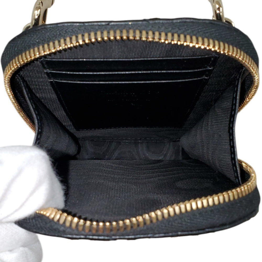 クリスチャン  ディオール  Christian  Dior  ラムスキン  レディディオール  フォンフォルダー  ブラック/MA2602015