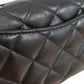 シャネル  CHANEL マトラッセ  ミニフラップ AS5001 ブラック ラムスキン  チェーンショルダーバッグ/PW26063