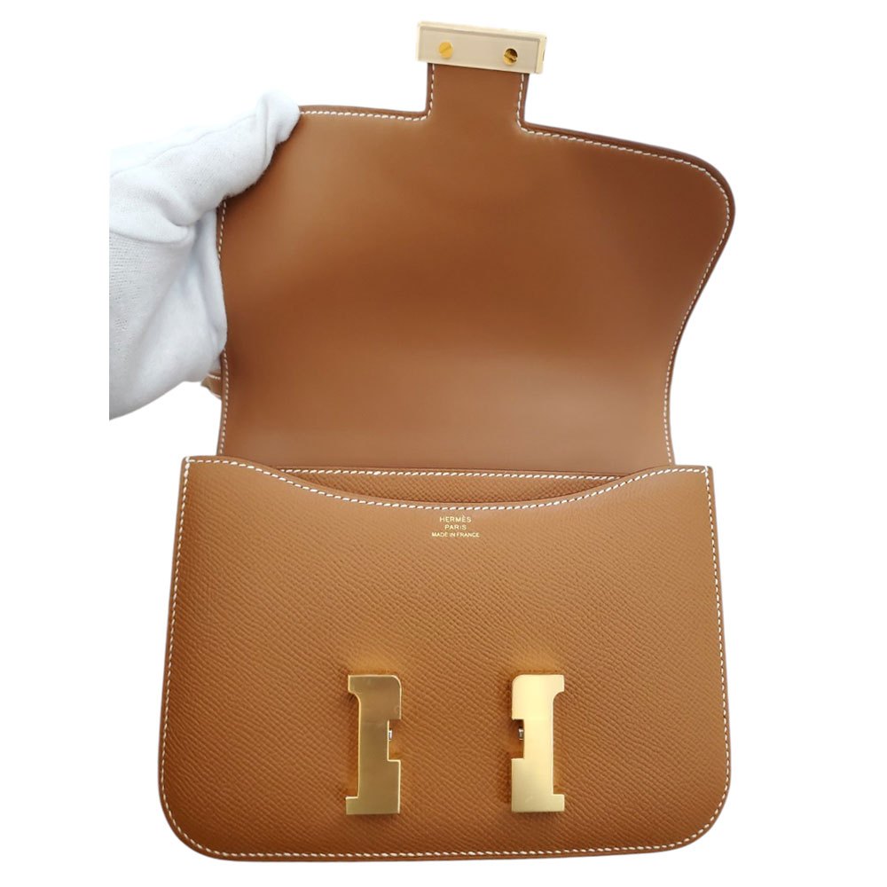 Hermes HERMES Constance Mini Epson Gold W Engraved G Hardware