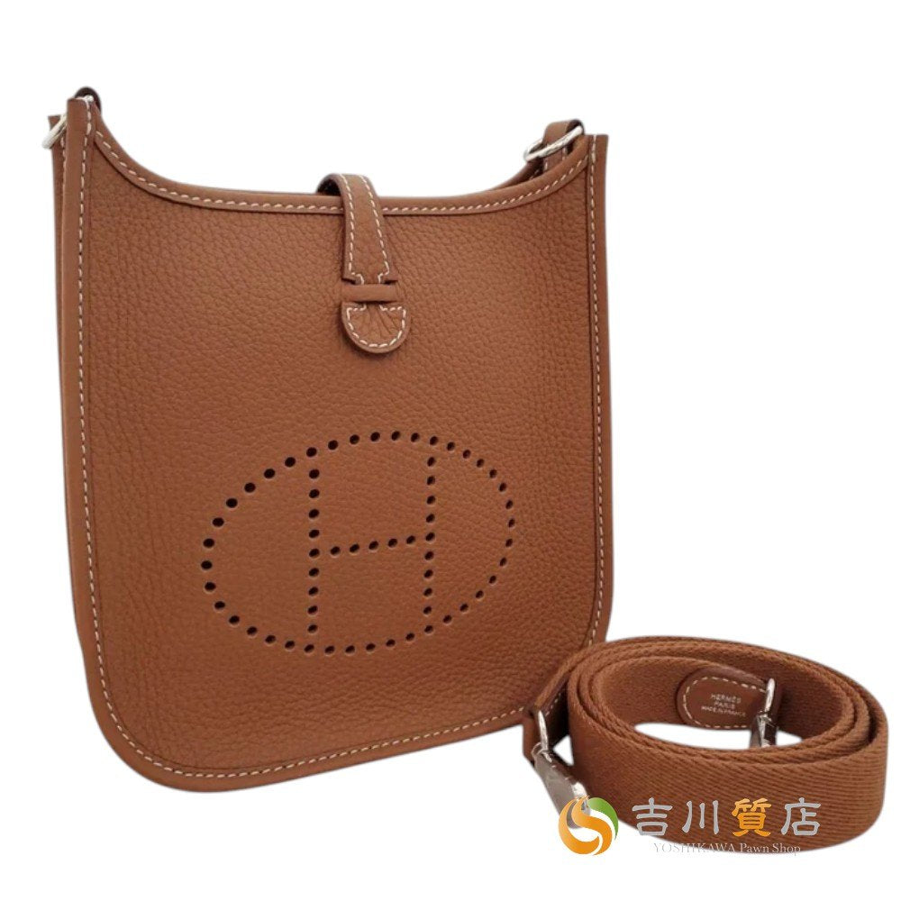 エルメス  HERMES エヴリンTPM ゴールド トリヨン  SV金具  W刻印/MA2410038