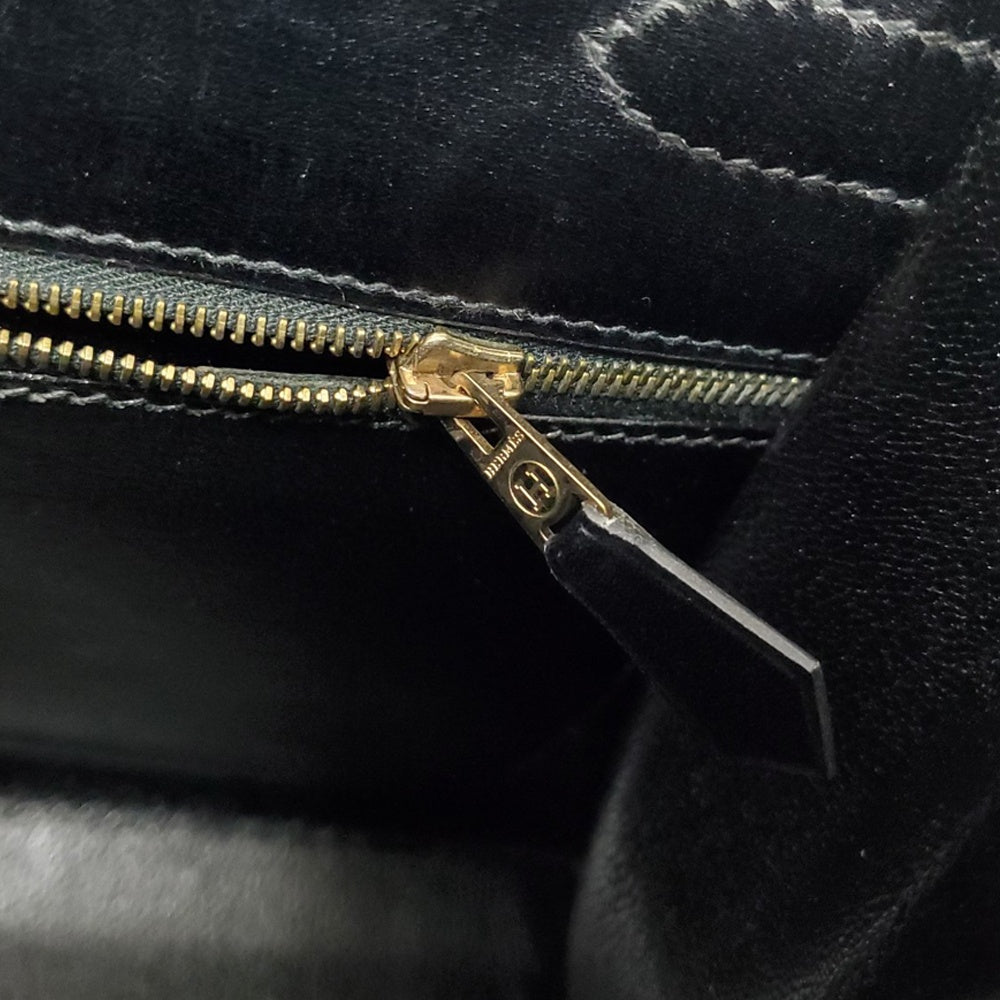 エルメス  HERMES  ケリー32  ボックスカーフ  ノワール  外縫い  G金具  〇A刻印/MA2402002