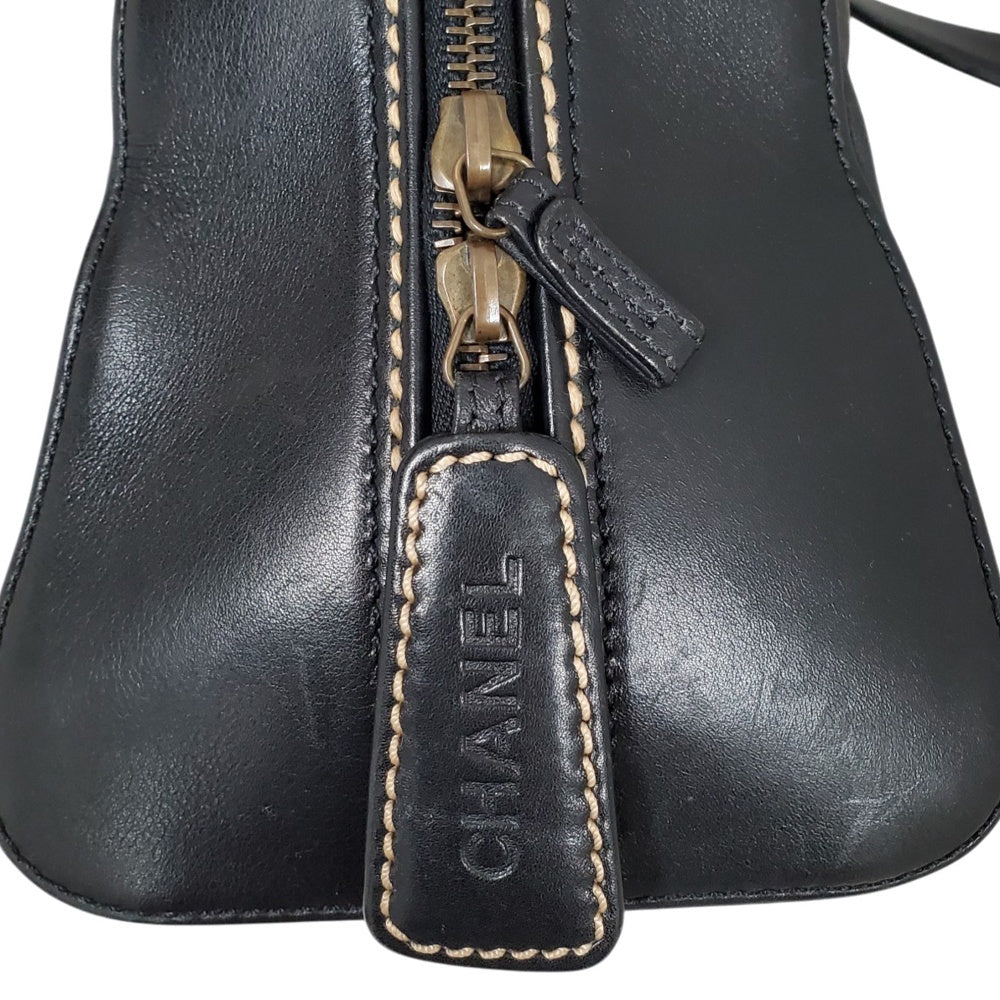 シャネル  CHANEL  カーフスキン  ココマーク  ワイルドステッチ  トートバッグ/MA2603001