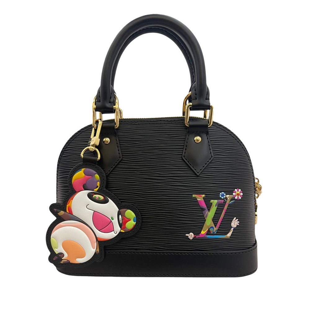 ルイヴィトン  LOUIS  VUITTON  エピ  アルマBB  M13670  LV×村上隆  ノワール/AT250223