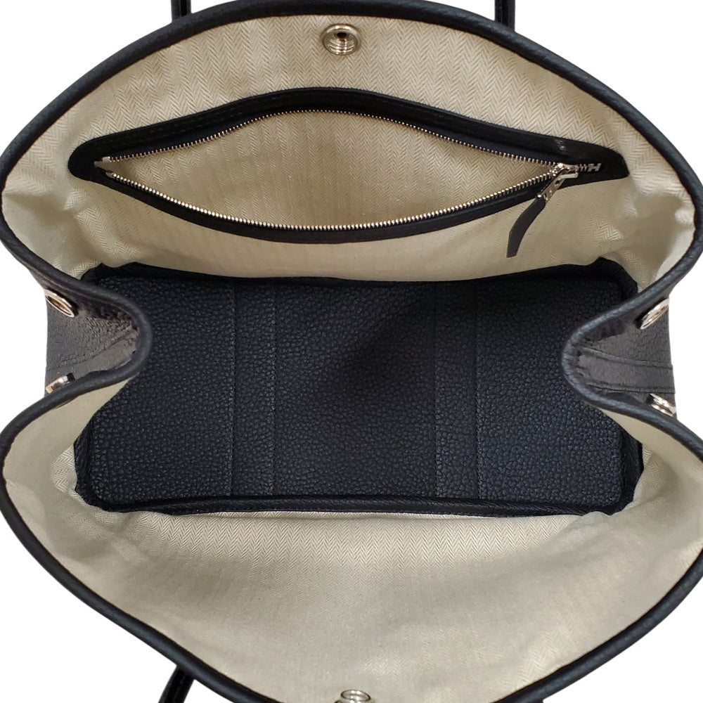 エルメス  HERMES  ガーデンパーティTPM  ネゴンダ  ノワール  SV金具  W刻印/AT241233