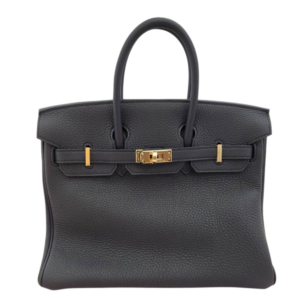 エルメス  HERMES  バーキン25  トゴ  ノワール  W刻印  G金具