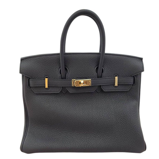 エルメス  HERMES  バーキン25  トゴ  ノワール  W刻印  G金具