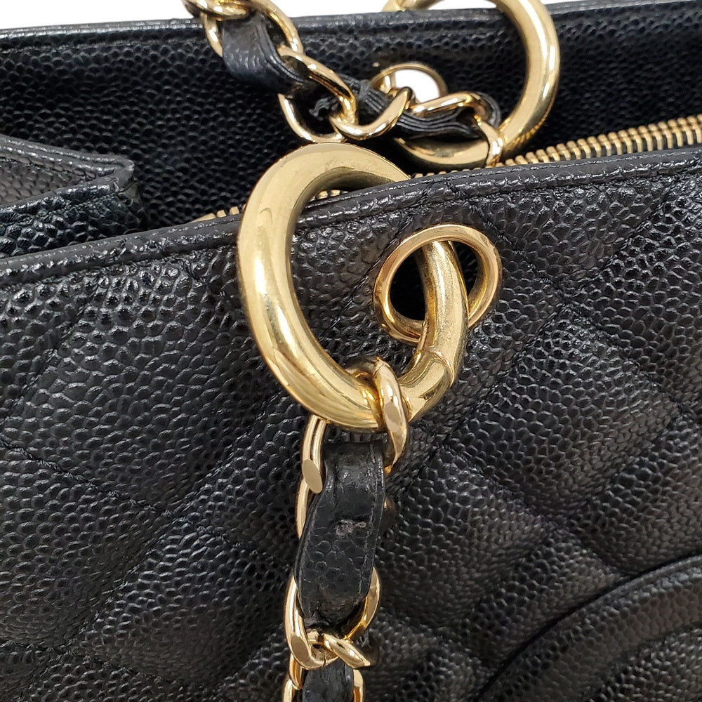 シャネル  CHANEL  キャビアスキン  GSTトートバッグ  A50995  トートショルダーバッグ/MA2512013