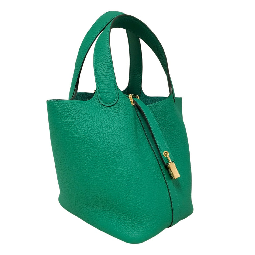 エルメス HERMES  ピコタンロックPM  トリヨン  ヴェールヴェルティゴ  G金具  K刻印/AT250724