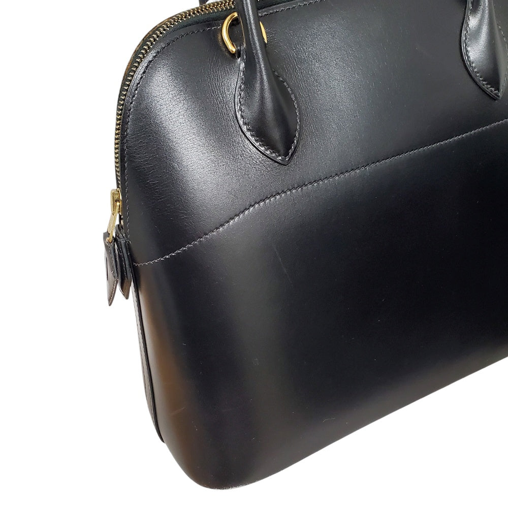 エルメス  HERMES  ボリード31  ボックスカーフ  ノワール  G金具  〇Z刻印/MA2512008