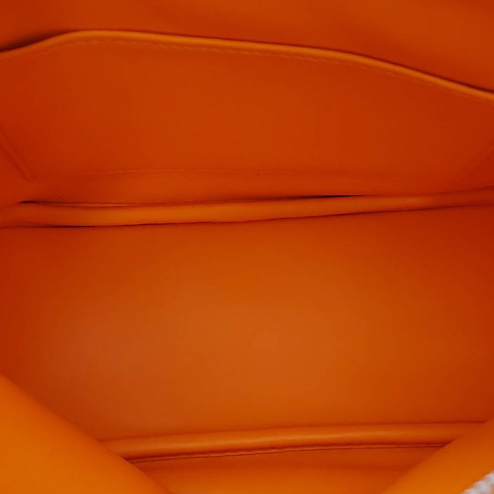 エルメス  HERMES  ボリード1923ミニ  シェーブル  オレンジミニアン  SV金具  B刻印/MA2406040