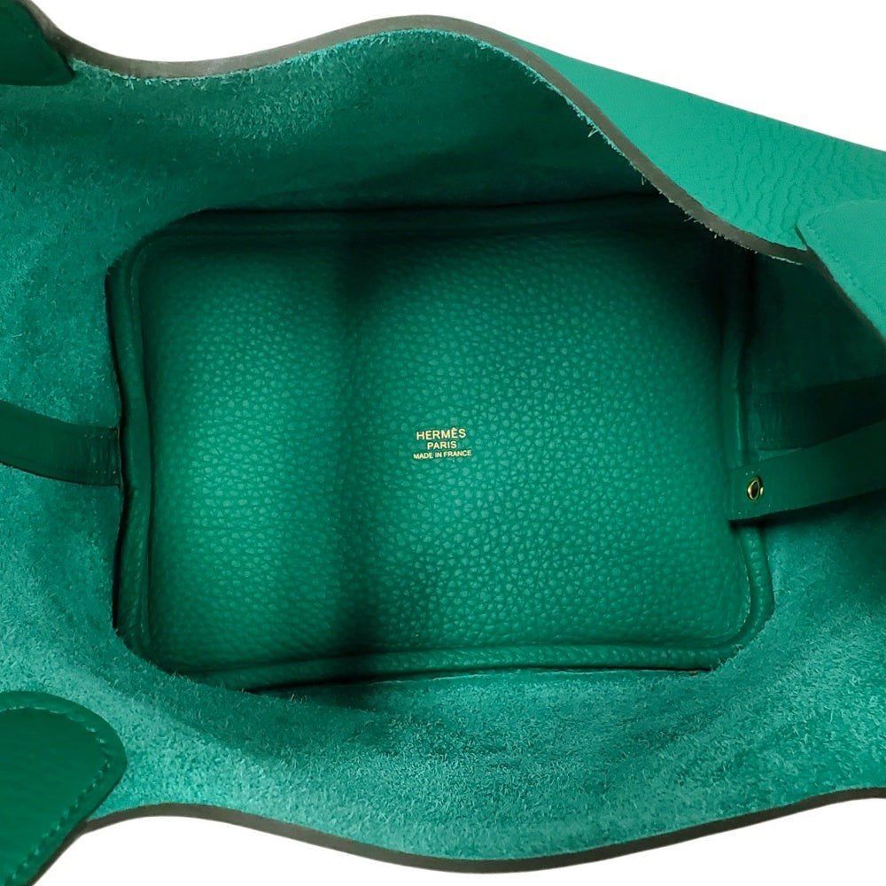エルメス HERMES  ピコタンロックPM  トリヨン  ヴェールヴェルティゴ  G金具  K刻印/AT250724