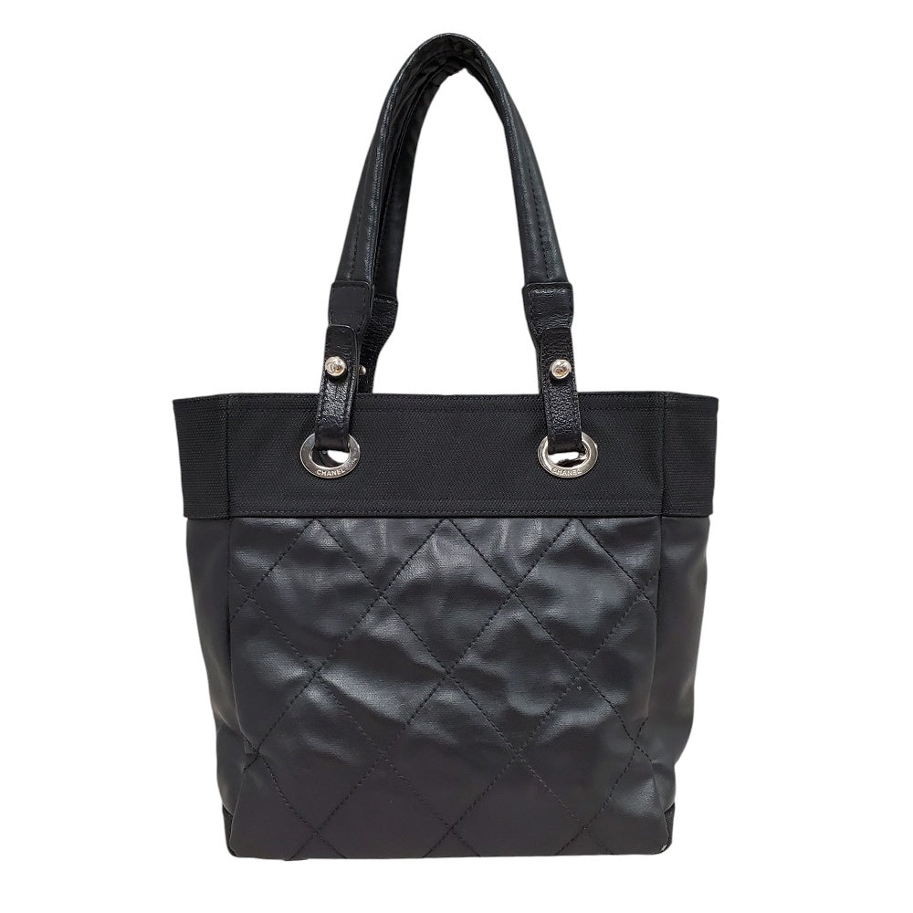シャネル  CHANEL  パリビアリッツ  トートPM  ブラック  A34208/MA2506007