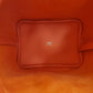 Hermes Picotin Lock PM Taurillon Orange Field W Stamp Silver Hardware