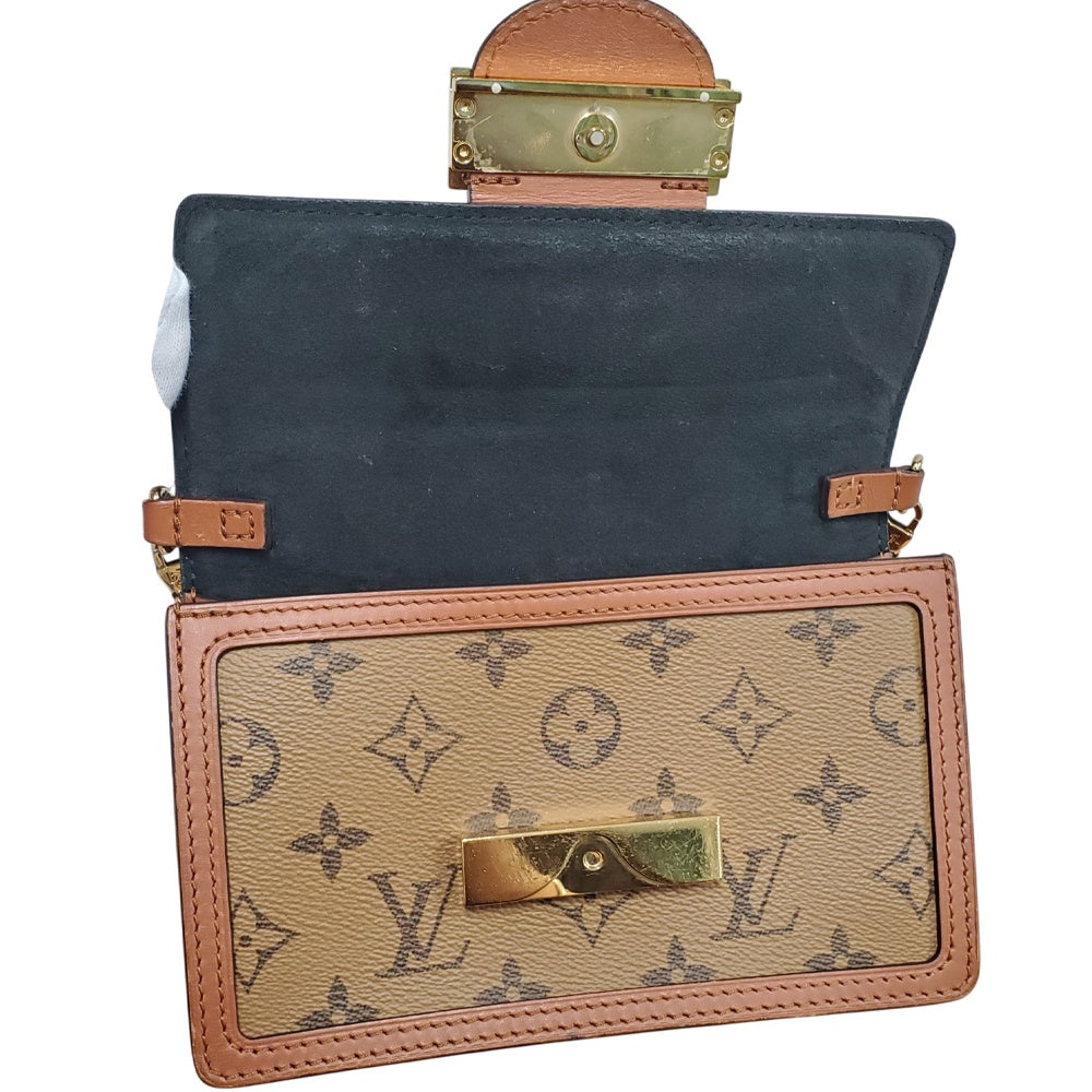 ルイヴィトン LOUIS VUITTON  モノグラム･リバース  ポルトフォイユ･ドーフィーヌ  M68746/MA2607017