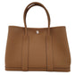 Hermes HERMES Garden Party TPM Negonda Bronze Dress W Engraved Silver Hardware