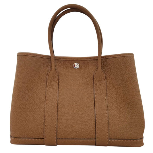 エルメス  HERMES  ガーデンパーティTPM  ネゴンダ  ブロンズドレ  SV金具  W刻印/MA2409003