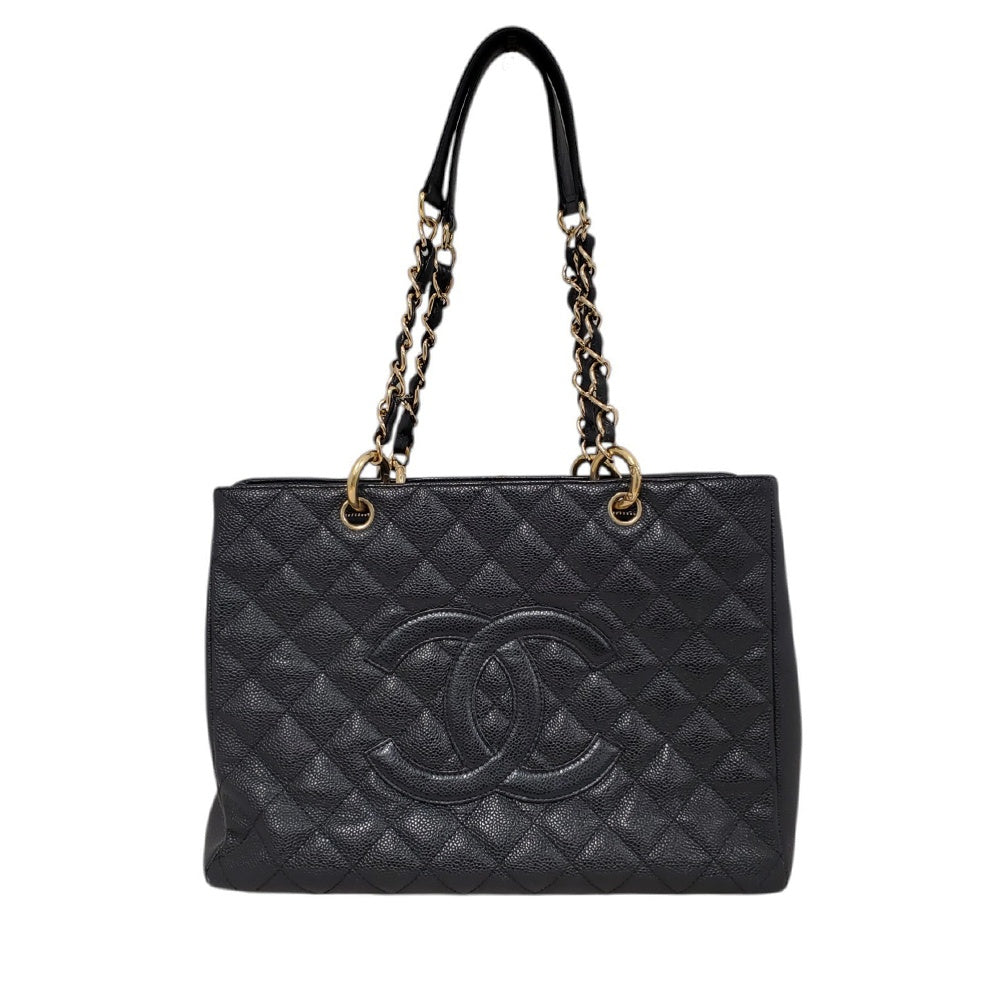 シャネル  CHANEL  キャビアスキン  GSTチェーントートバッグ  A50995/MA2602002